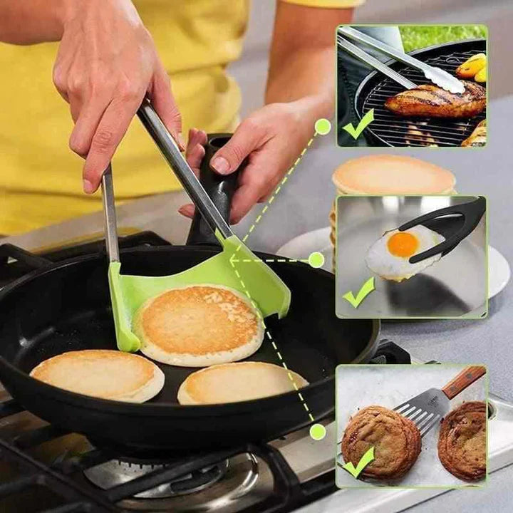 BowLift | 2 in 1 kitchen spatula and tongs