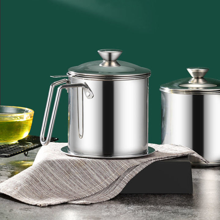 Stainless Steel Oil Filter Pot | Bowlift