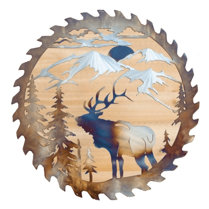 Metal wall art, laser-cut | Bowlift