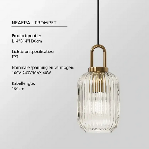 BowLift | Modern Glass Pendant Lamp
