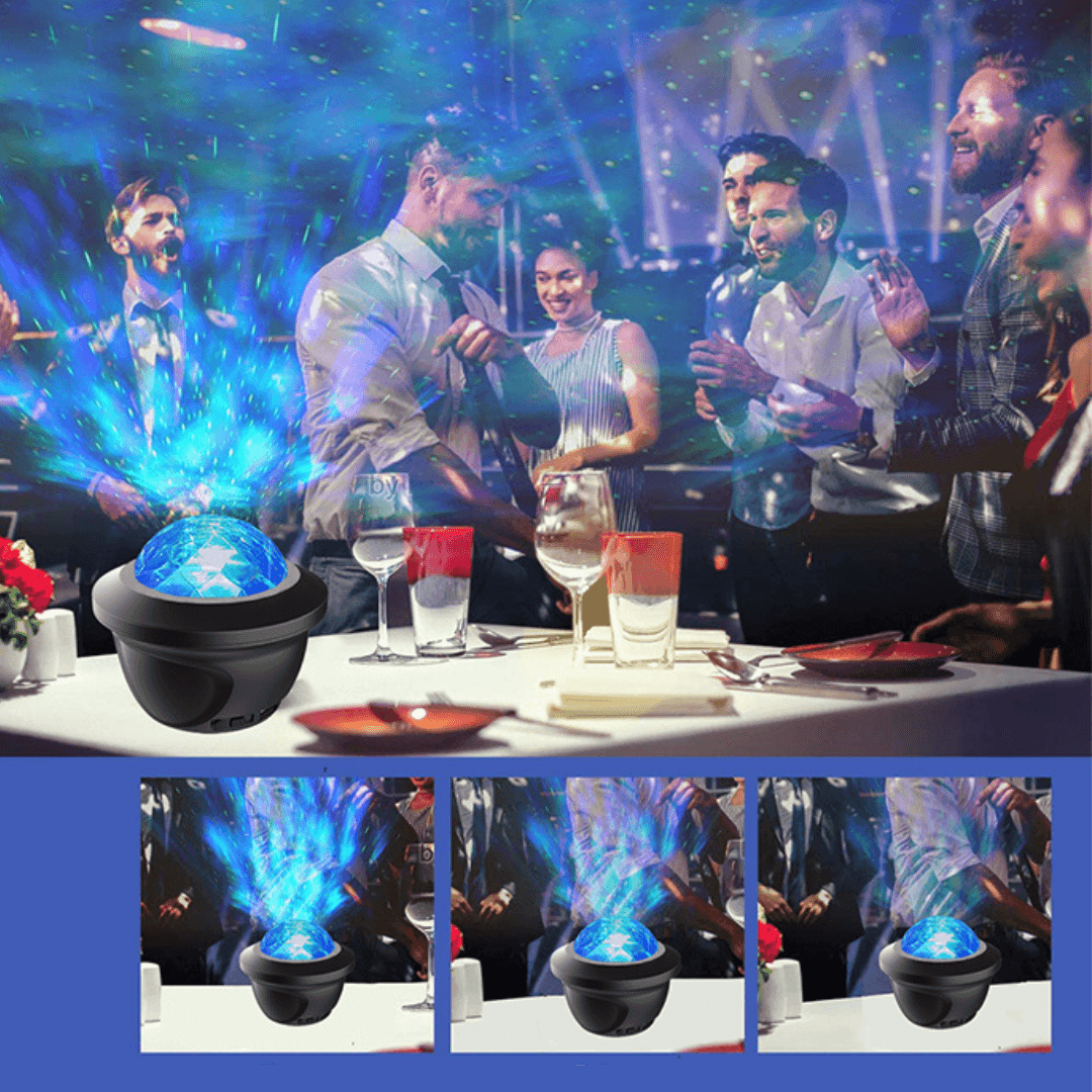 Galaxy Speaker Party Lighting | Bowlift