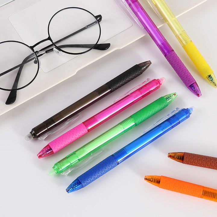 BowLift | Multicolored erasable gel pens (12 pcs)