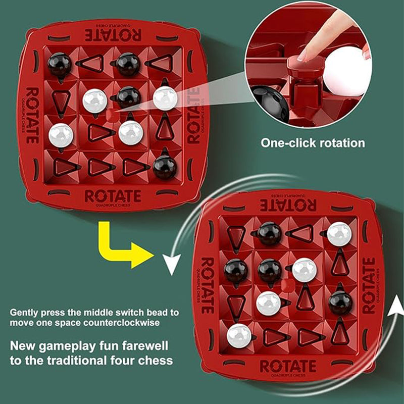 BowLift | Rotating Black and White Chess