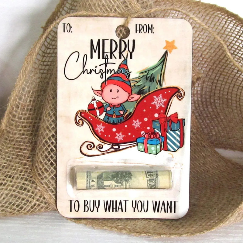BowLift | Santa Christmas money holder