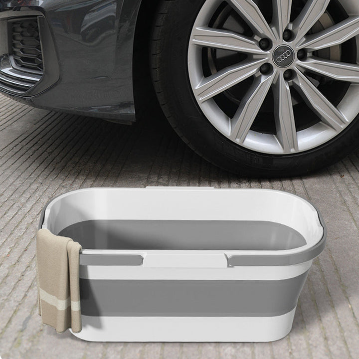 Foldable Portable Rectangular Bucket | Bowlift