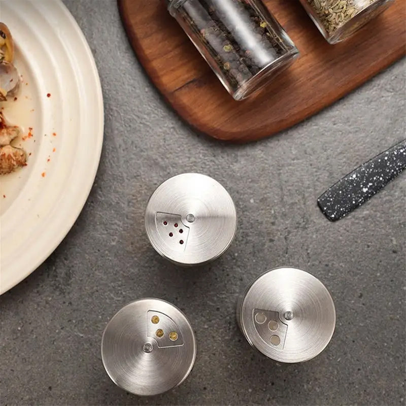 BowLift | Glass Spice Jars Set