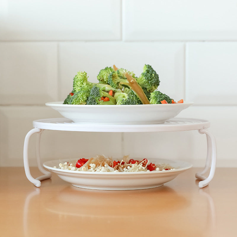 Multifunctional Microwave Heating Tiered Tray Rack | Bowlift