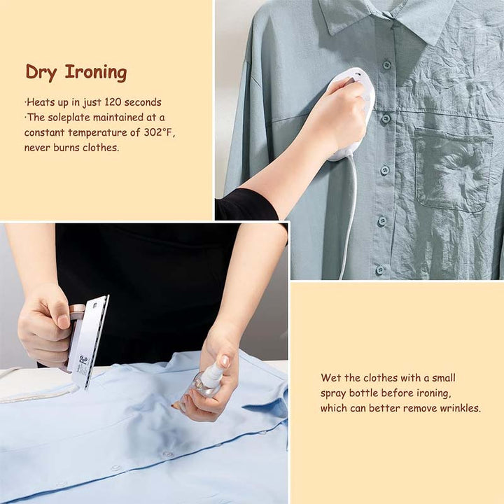 BowLift | Travel Iron with Dual Voltage