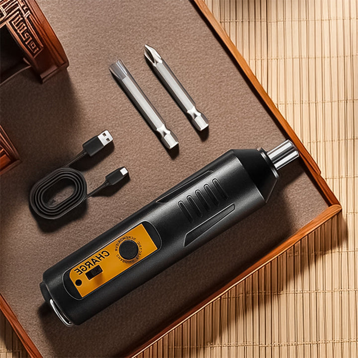 Portable electric screwdriver set for home use | Bowlift