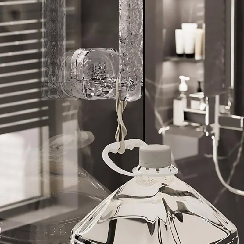 BowLift | Transparent Ripple Multifunctional Suction Cup Handles