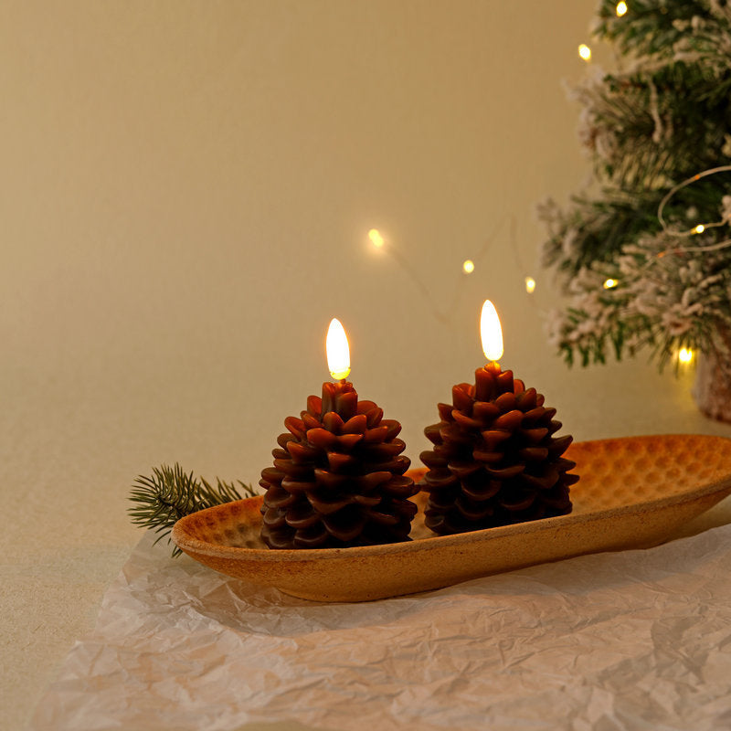 BowLift | Flameless Pinecone Candles