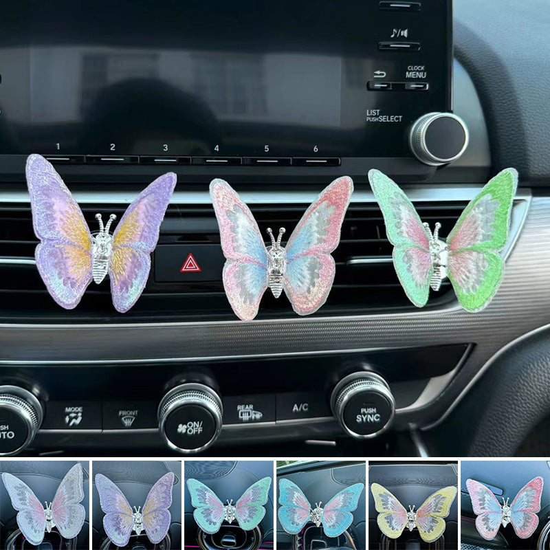 Embroidery Scent Butterfly Decoration | Bowlift