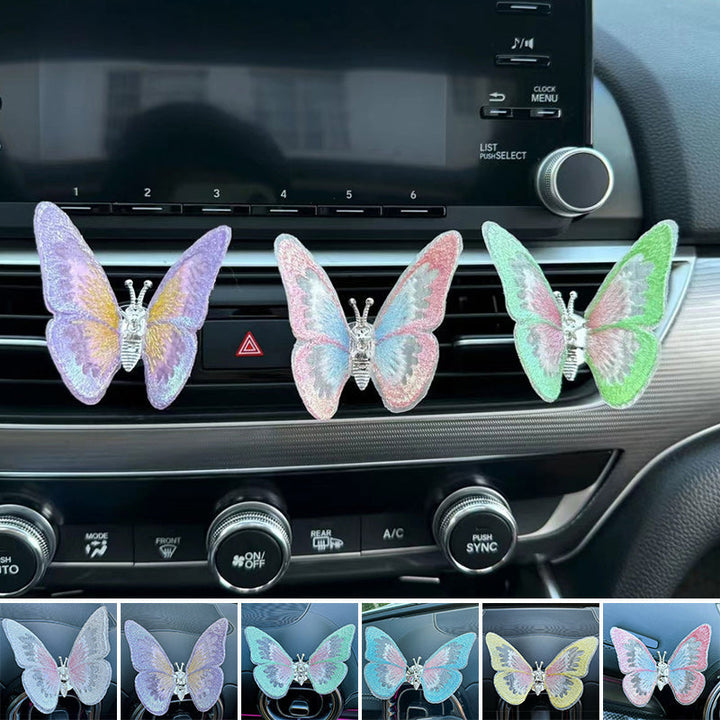 Embroidery Scent Butterfly Decoration | Bowlift