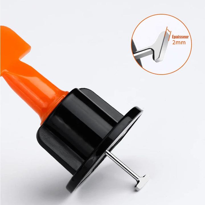 Reusable tile leveling system | Bowlift