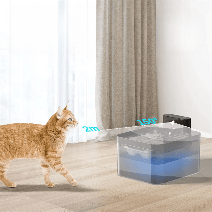 BowLift | Modern water fountain for cats with a wireless sensor