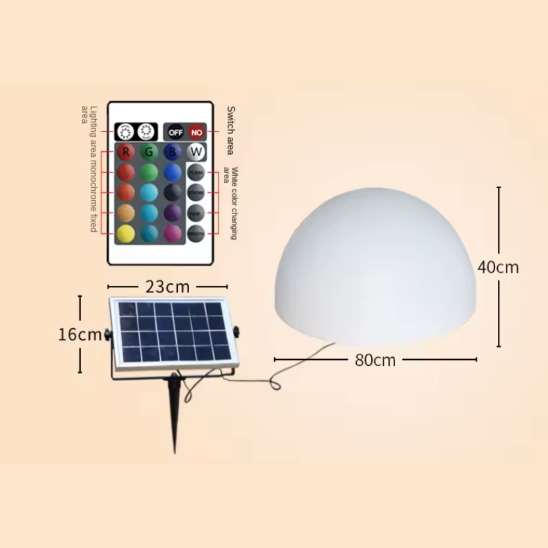 Solar Dome Light Bowlift