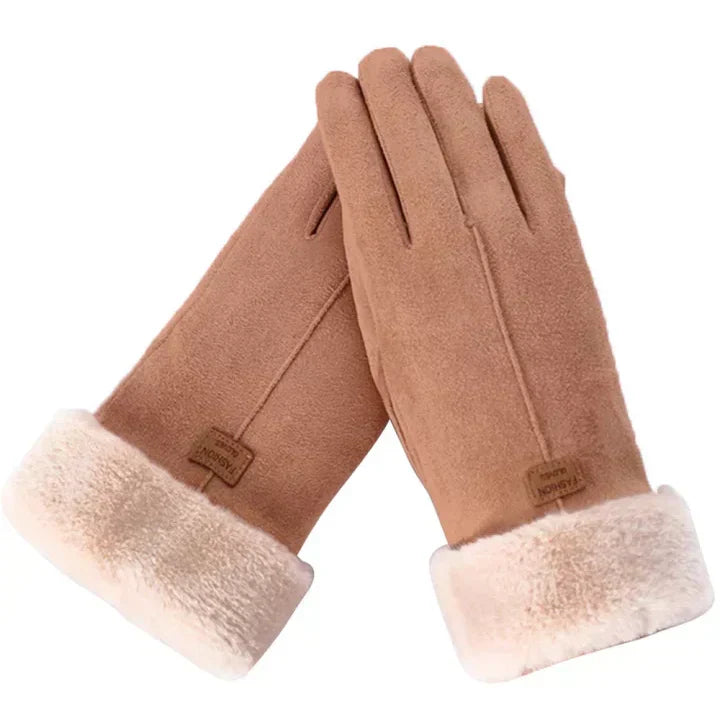BowLift | Suede Gloves Winter Touch - Comfort and Warmth