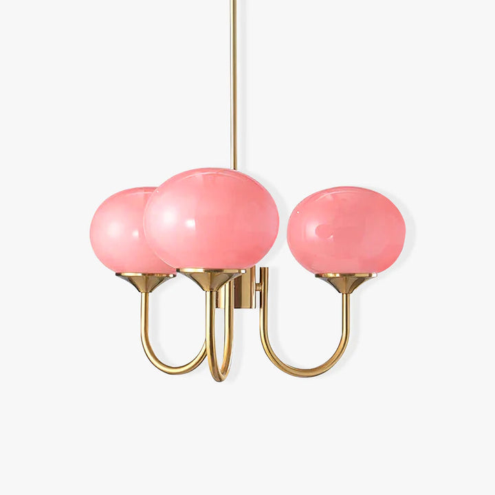 BowLift | AuroraGlow - Marshmallow Chandelier