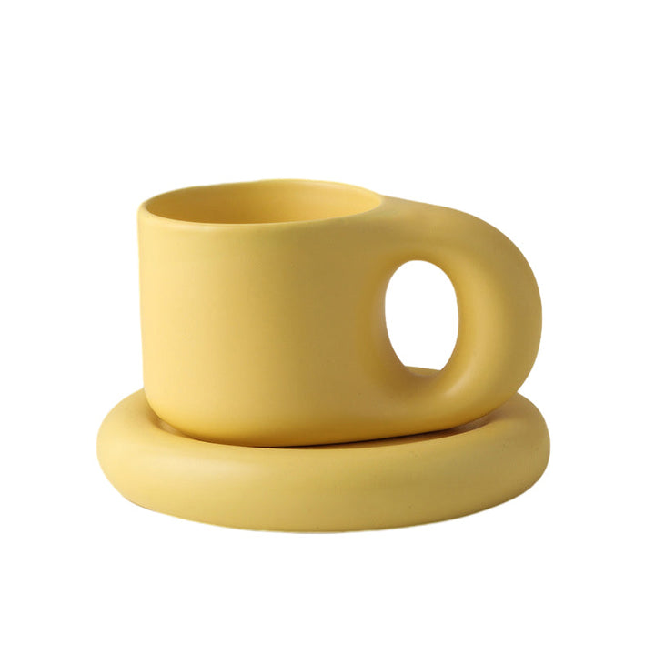Nordic Minimalist Cute Fat Mug | Bowlift