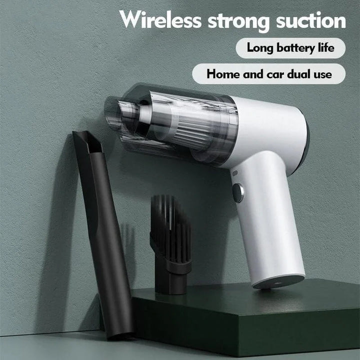 AeroClean Wireless Mini Vacuum Cleaner with Vacuum Function – USB Rechargeable | Bowlift