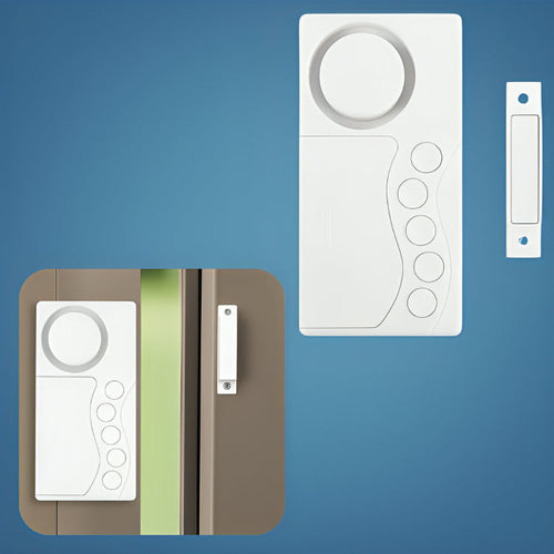 Instant Alert Modes – 108dB Loud Slim Design – Easy Install – Protect Kids & Home Security Bowlift