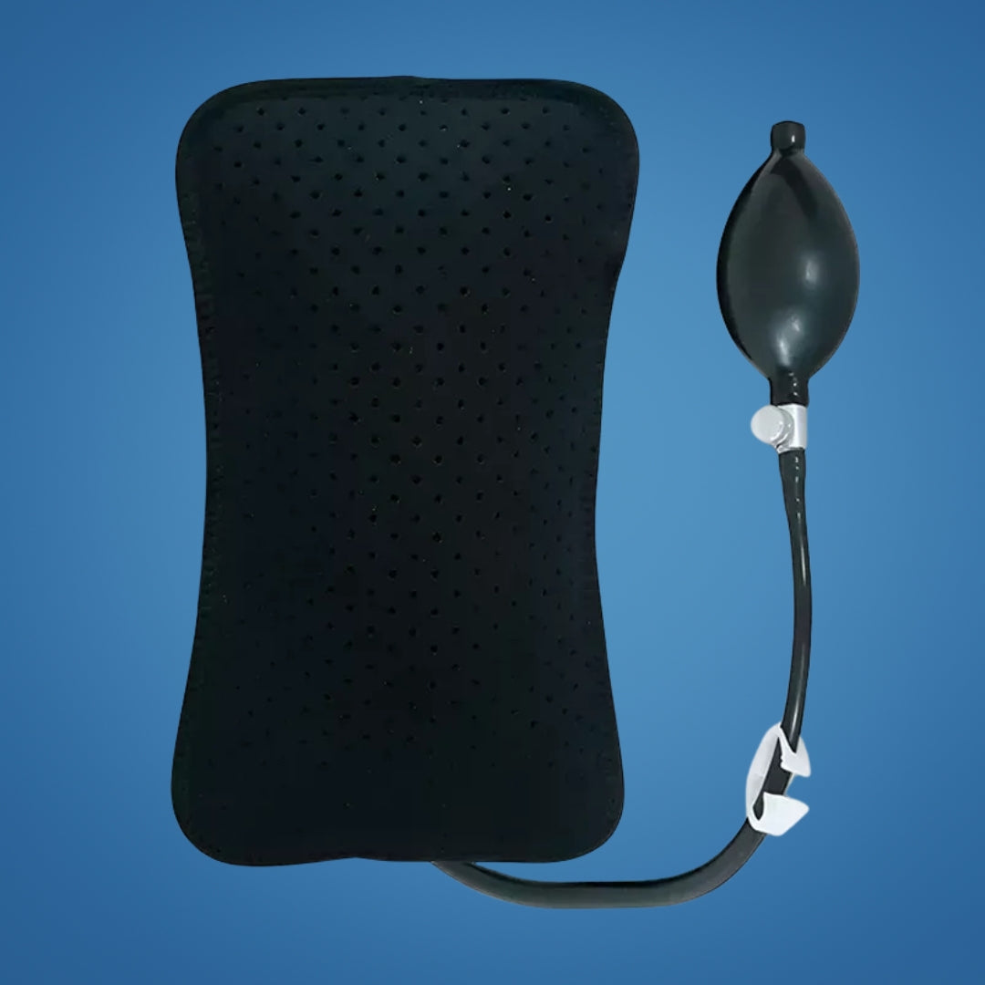 Spine Alignment – Adjustable Firmness – Back Pain Relief – Office Travel Car Seat Support Bowlift