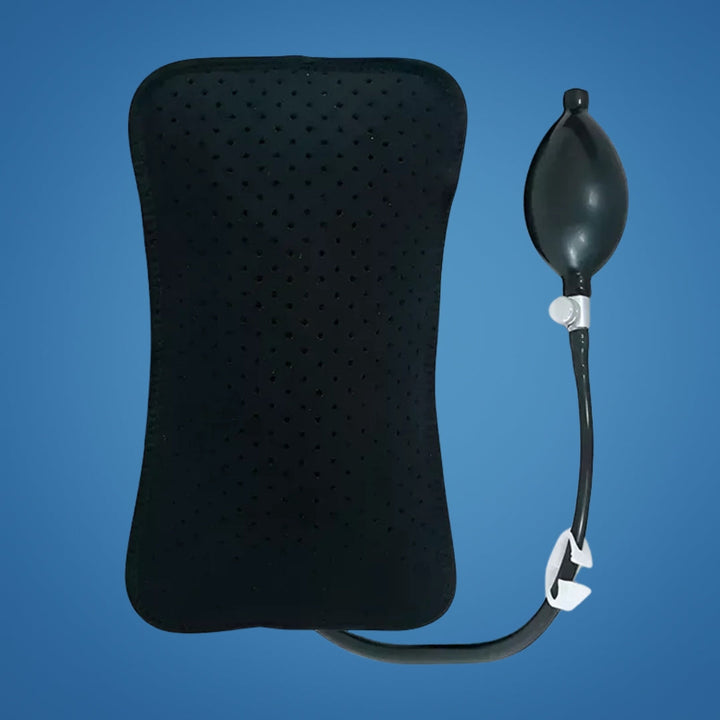 Spine Alignment – Adjustable Firmness – Back Pain Relief – Office Travel Car Seat Support Bowlift