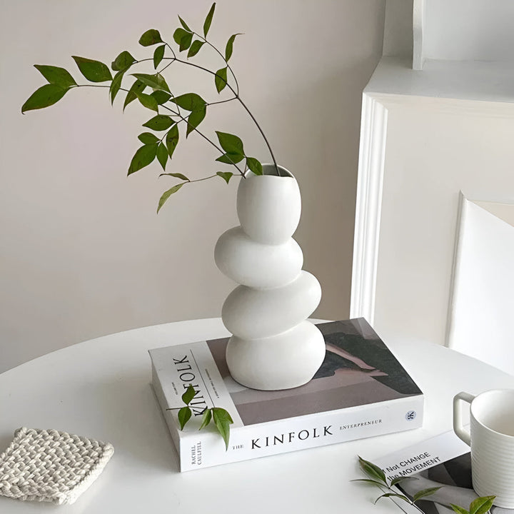 BowLift | STRATA Sculptural Ceramic Vase