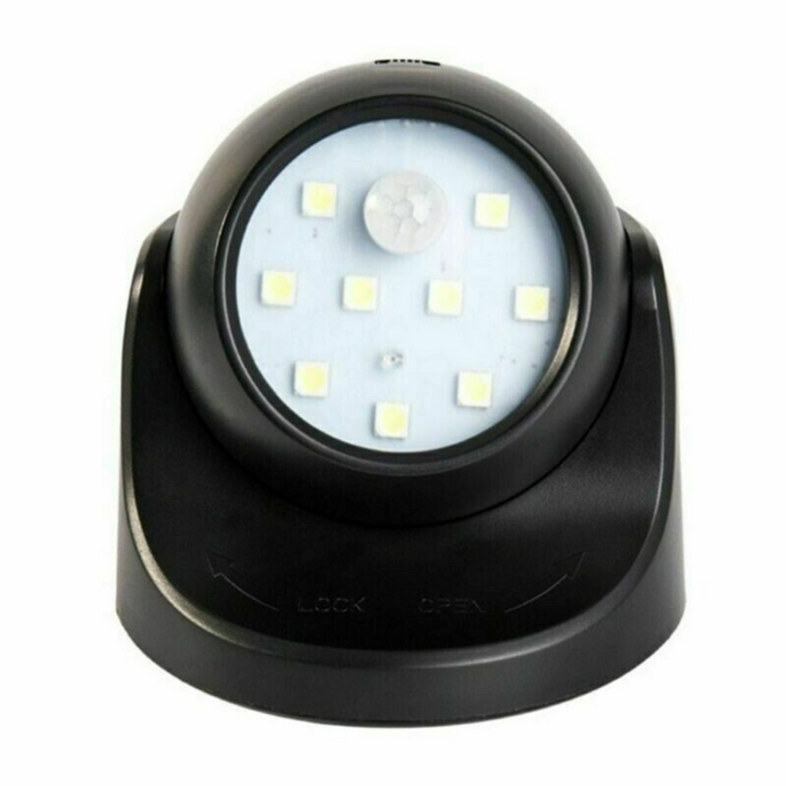BowLift | Wireless Battery Powered External Security Lights – Motion Sensor LED Spotlight for Home, Garden, and Wall Illumination