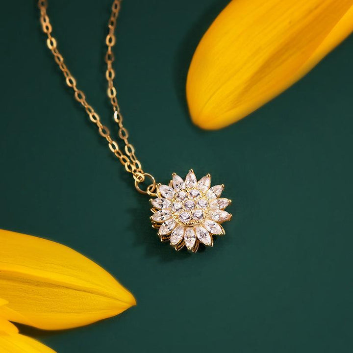 BowLift | Rotatable Sunflower Necklace