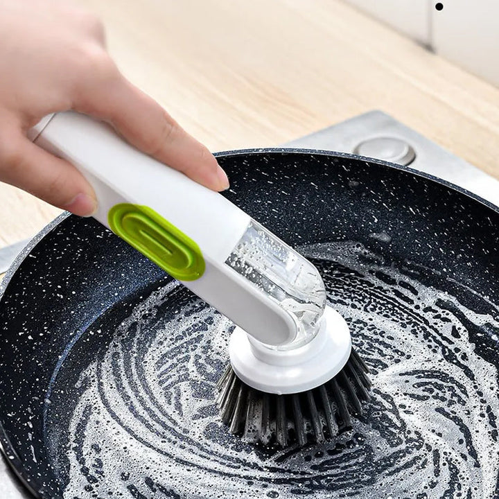 Multi-functional Long-handle Liquid-filled Cleaning Brush | Bowlift