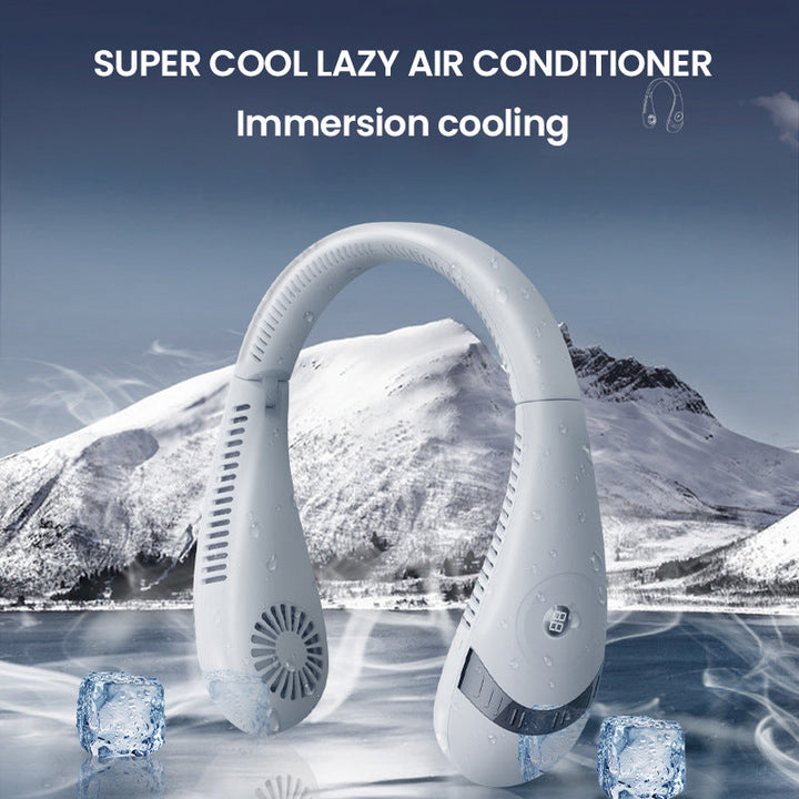 Rechargeable Bladeless Portable Neck Fan | Bowlift