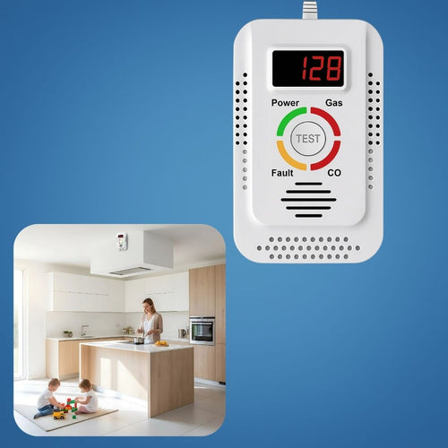 Digital Display – 85dB Loud Alarm – Home Safety Device – Early Warning Protection for Family Bowlift