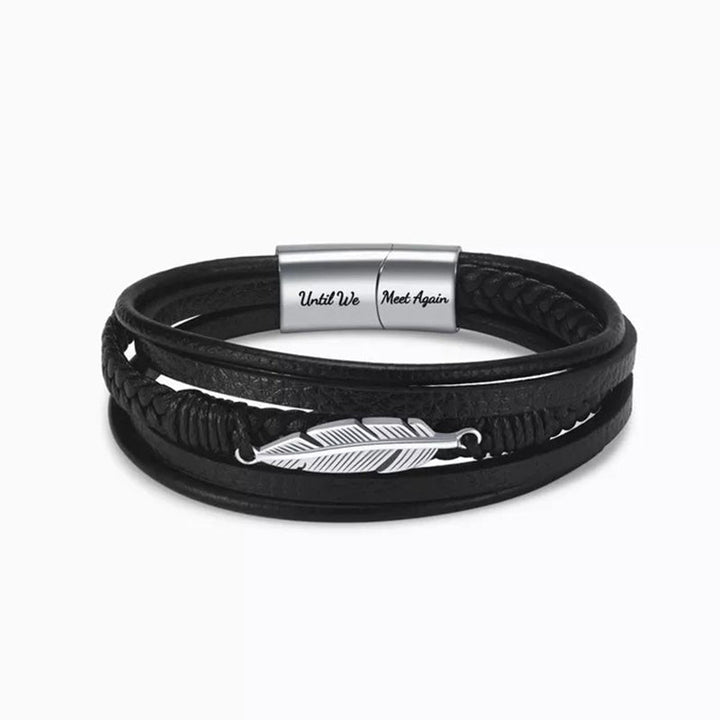 BowLift | Memorial Feather Men's Bracelet
