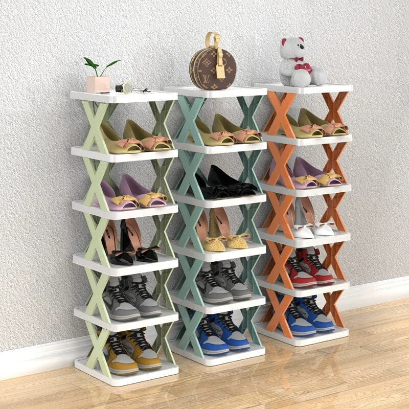 Foldable Multi-Layer Shoe Rack, Shoe Storage Shelf Organizer | Bowlift
