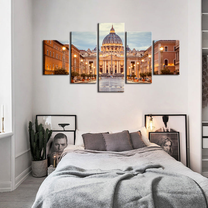 Fresh Palace 5 Piece - Canvas Wall Art Painting | Bowlift