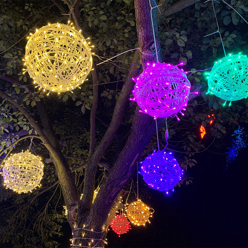 BowLift | Tangled Ball LED Outdoor Waterproof Decorative Garden Hanging Light