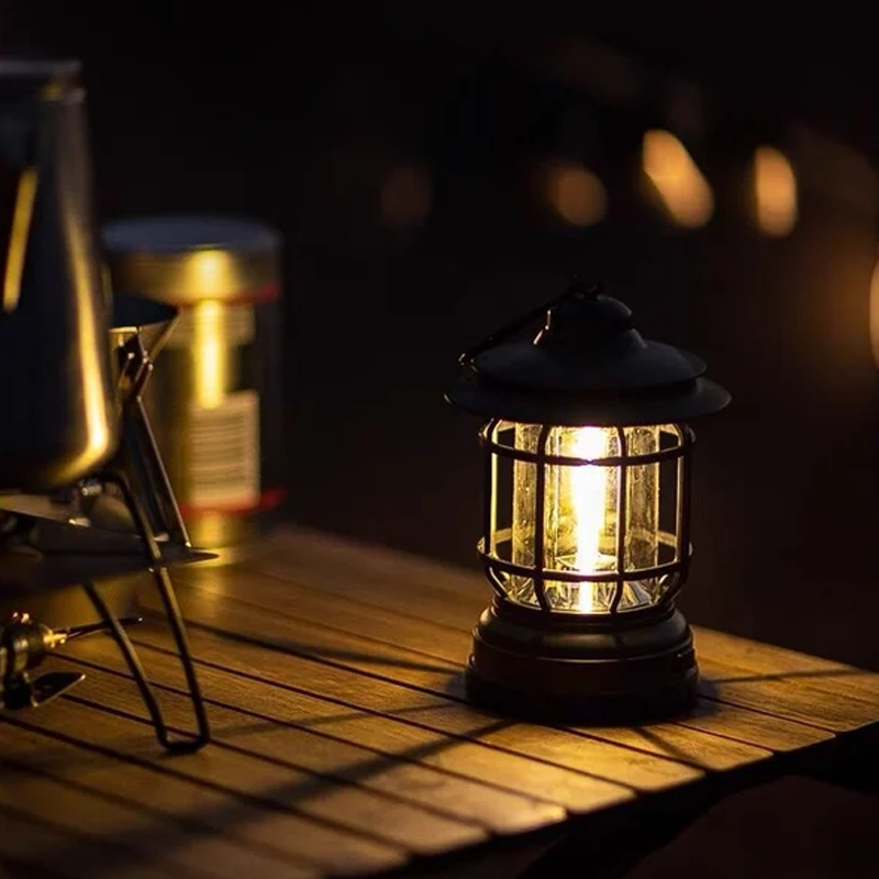 BowLift | Portable Retro Camping Lamp