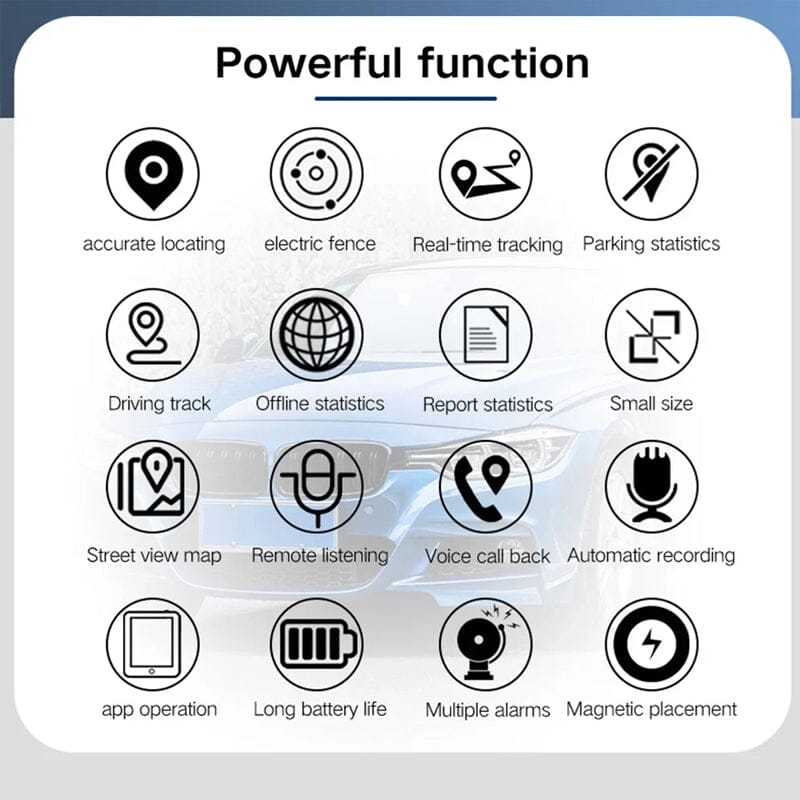 BowLift | GPS Tracker Stronger magnetic car vehicle tracking