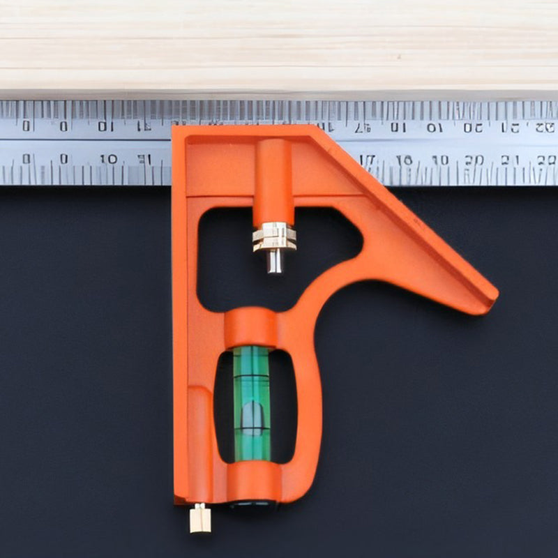Multifunctional 90-degree and 45-degree angle ruler | Bowlift