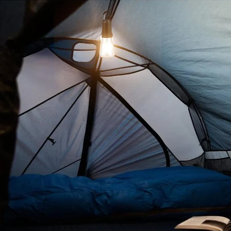 BowLift | New Outdoor Camping Hanging Type-C Charging Retro Bulb Light
