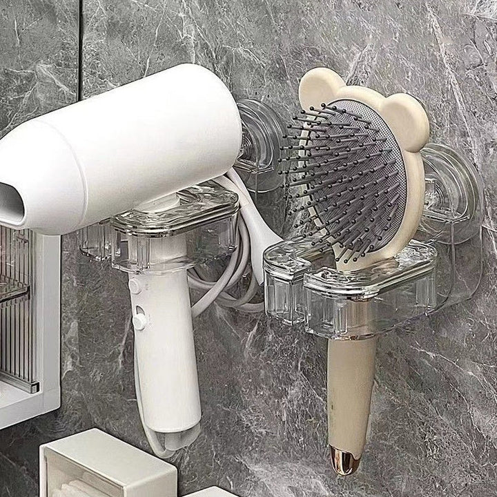 BowLift | Rotating Hair Dryer Holder Without Drilling