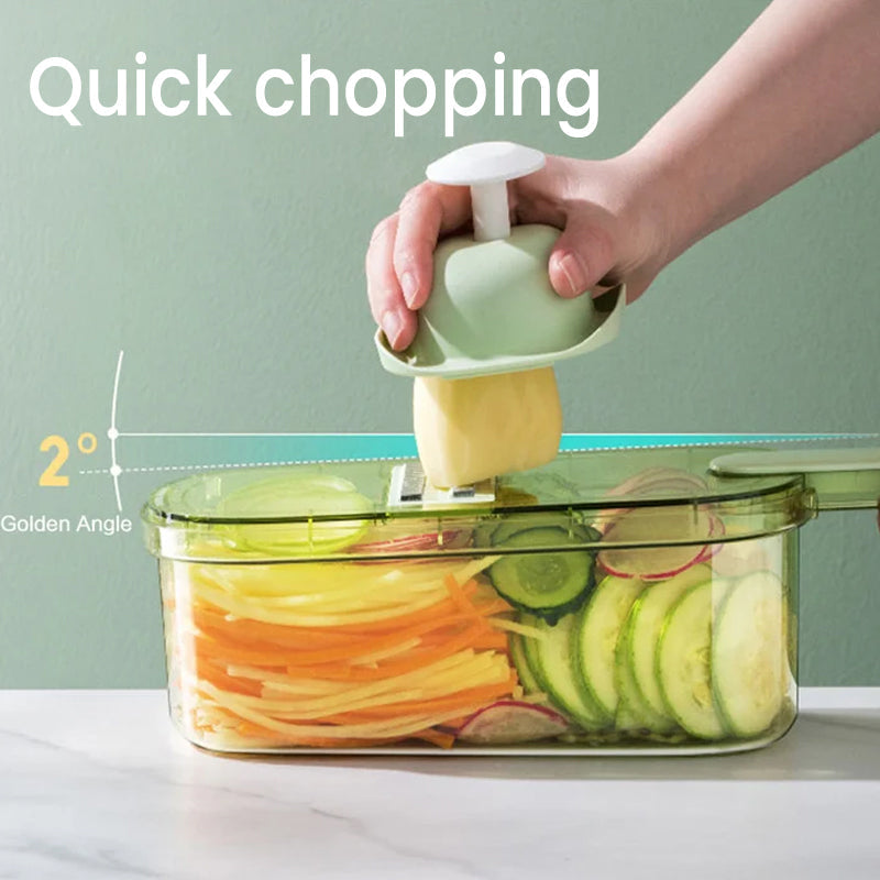 Multi-Purpose Vegetable Slicer Cutter Set | Bowlift