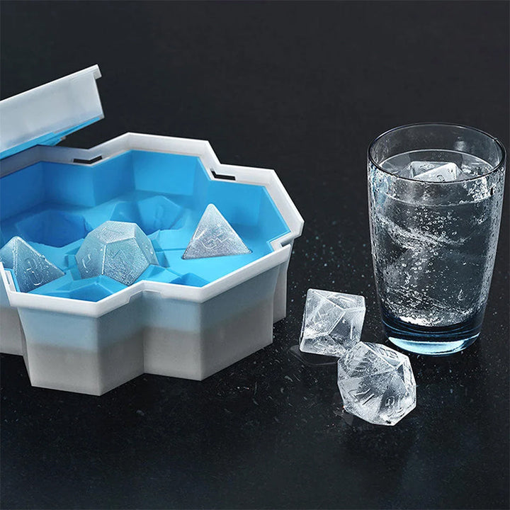 Dice Shape Ice Cube Tray | Bowlift