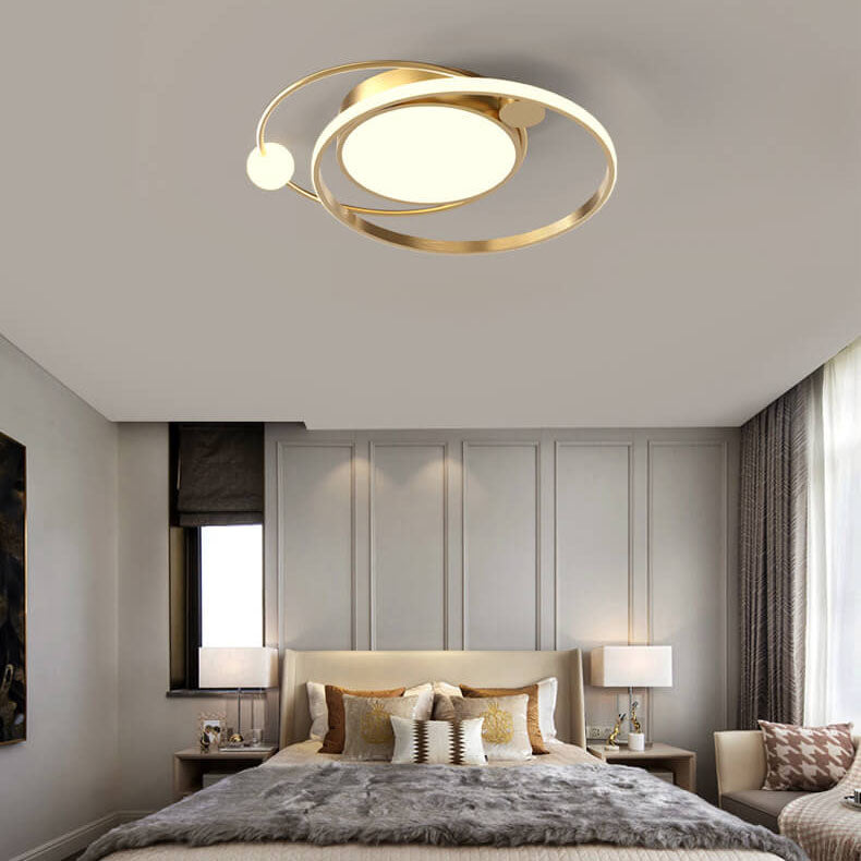 BowLift | Nordic Round Circle LED Ceiling Light flush mounted