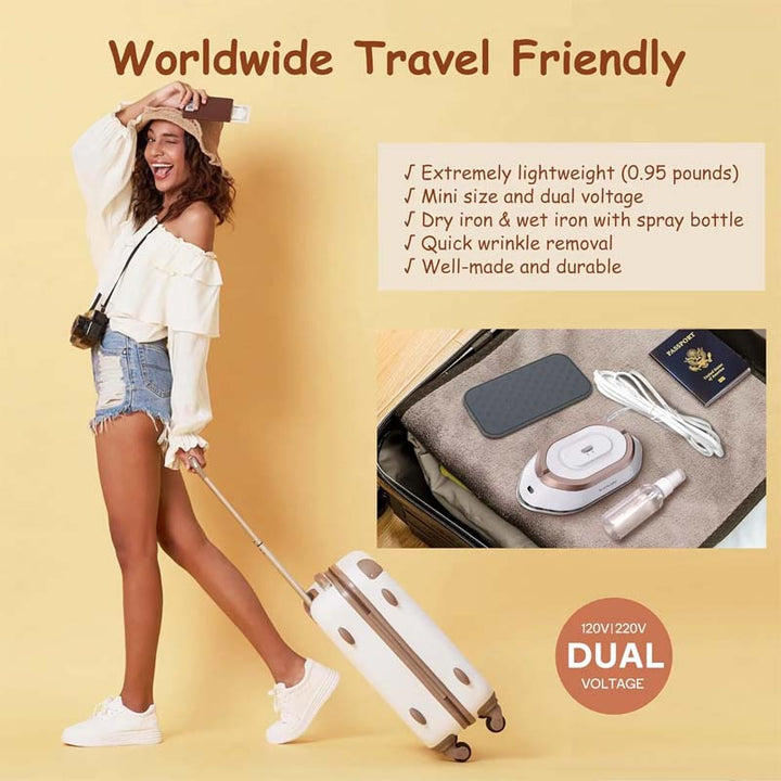 BowLift | Travel Iron with Dual Voltage