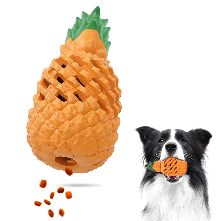 Indestructible Pineapple Chew Toy for Dogs Bowlift