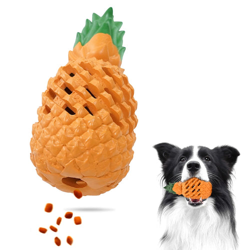 Indestructible Pineapple Chew Toy for Dogs Bowlift