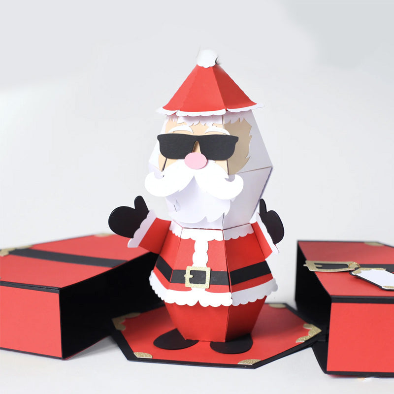 3D Pop-Up Card for the Santa Claus Prank | Bowlift
