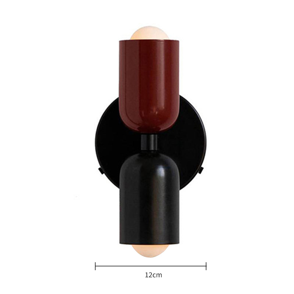 BowLift | Wall Light Modern Dual Glass Sconce Fixture